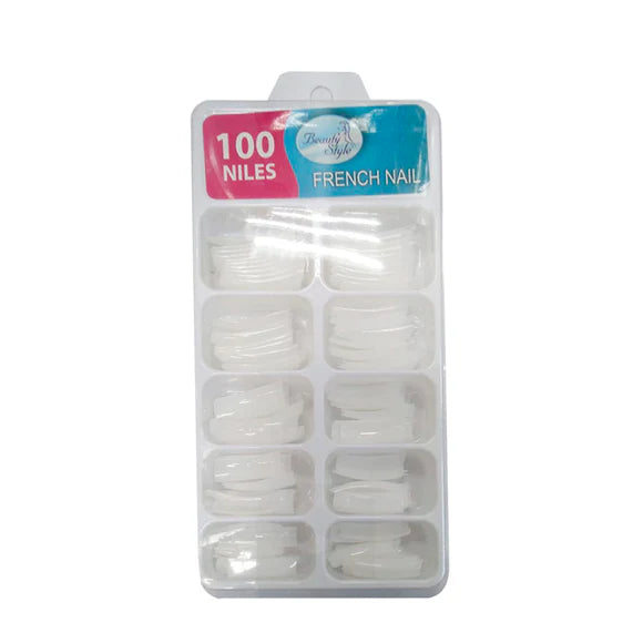 Beauty Style Uñas French Natural x 100 1030084