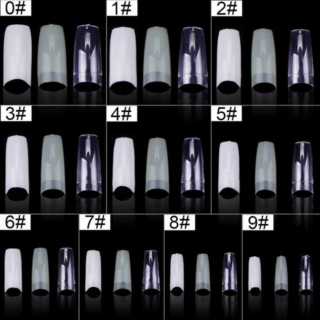 Beauty Style Uñas French Clear x 100 1030085