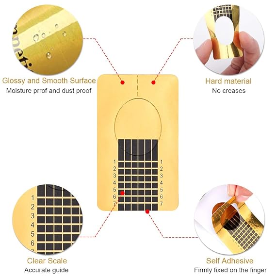 Beauty Style Rollo Medidor de Uñas Esculturales 1075301