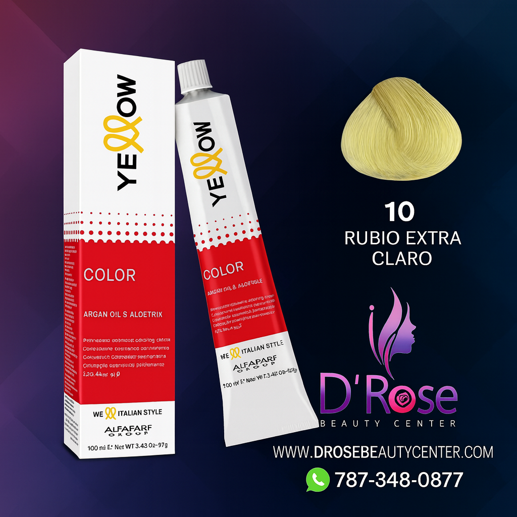 Yellow Tinte 10 Rubio Extra-Claro 100ml