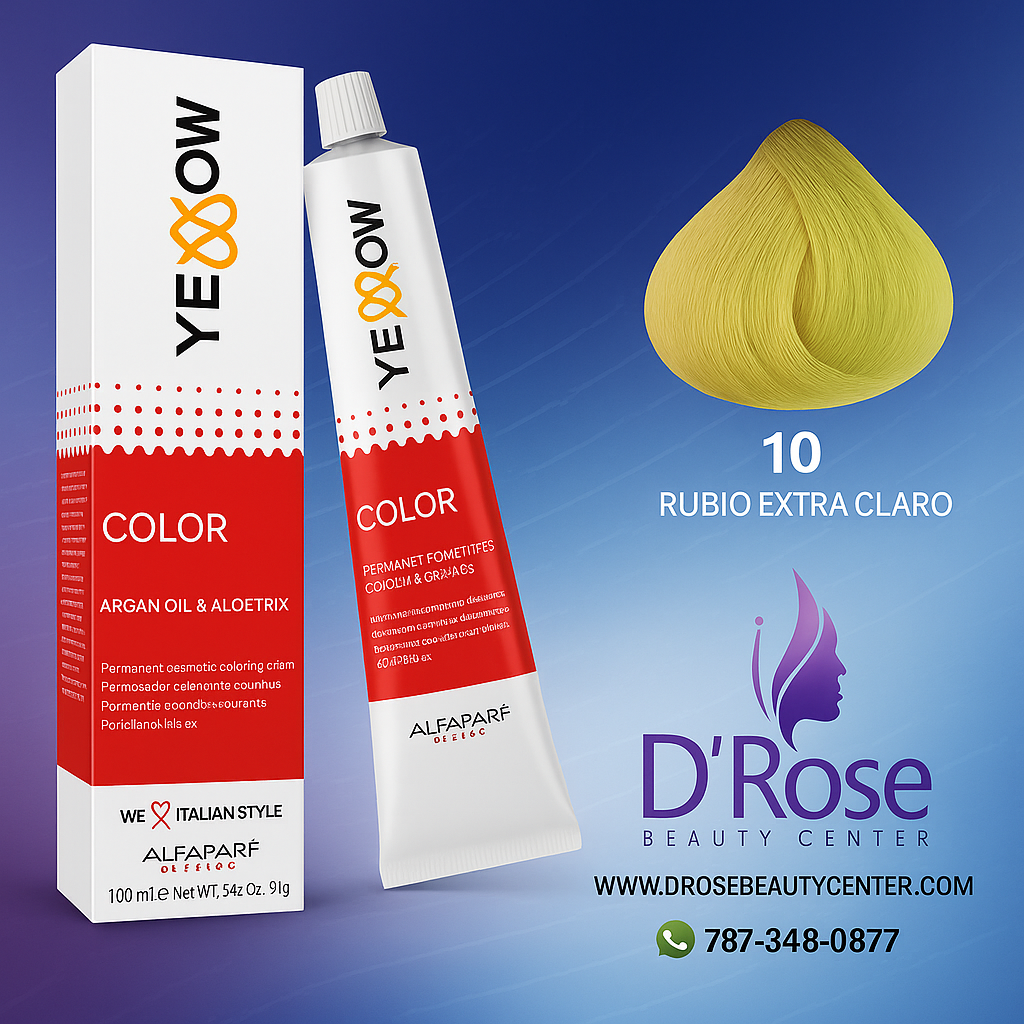Yellow Tinte 10 Rubio Extra-Claro 100ml