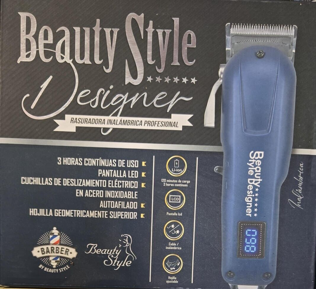 Barber by Beauty Style Designer Cordless Clipper 0923446