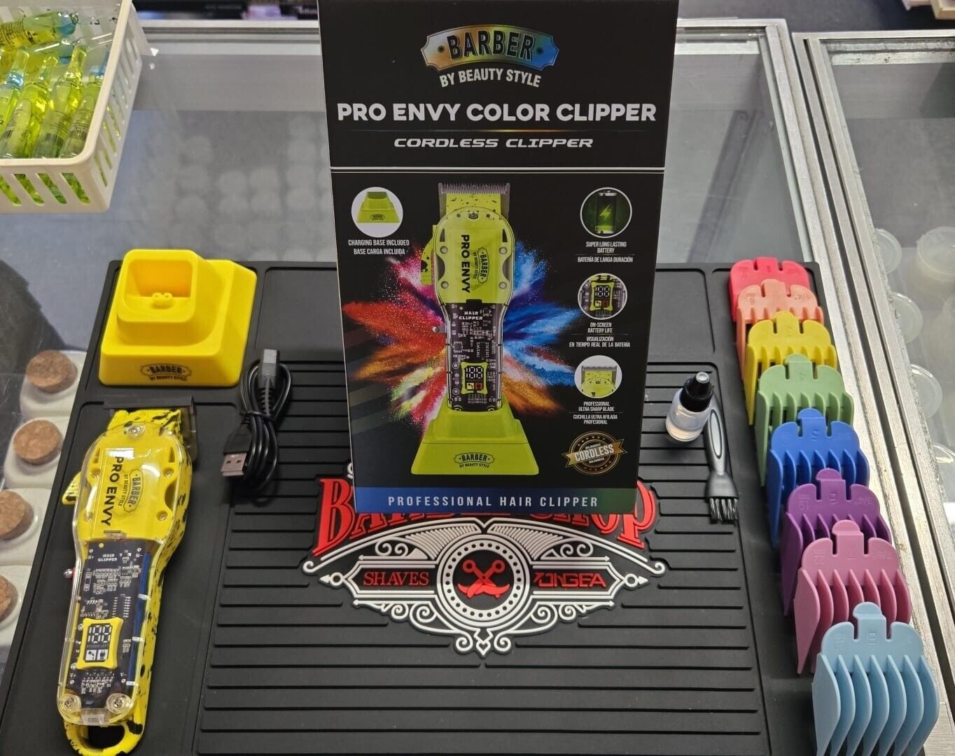 Barber by Beauty Style Pro Envy Color (yellow) clipper 0923424