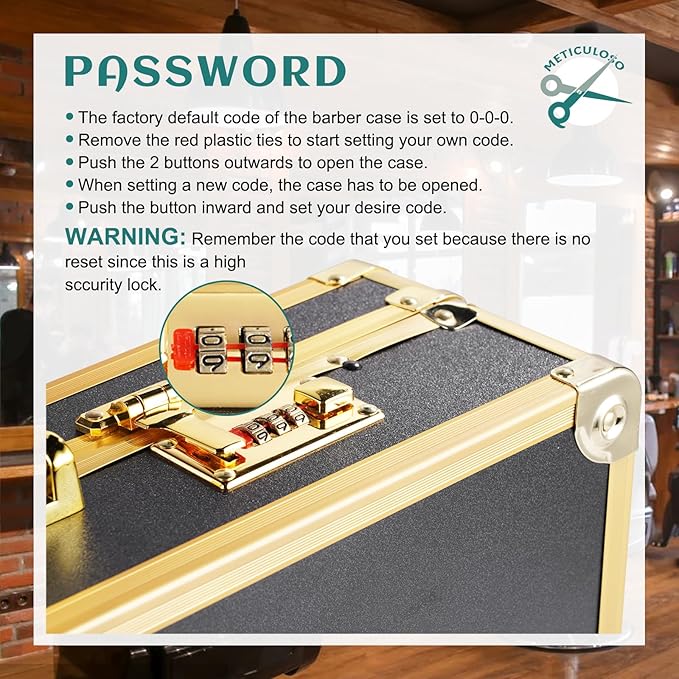 Beauty Style Maletin para Barbero Color Negro 1175121