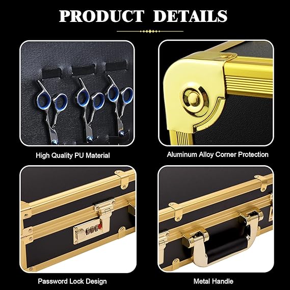 Beauty Style Maletin para Barbero Color Negro 1175121