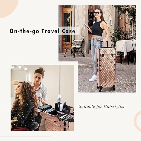 Beauty Style Maletin de Maquillaje o Para Técnica de Uñas Color Tornasol Surtidos 1175140