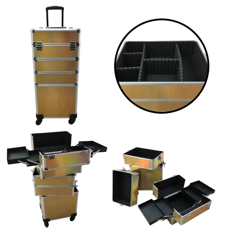 Beauty Style Maletin de Maquillaje o Para Técnica de Uñas Color Tornasol Surtidos 1175140