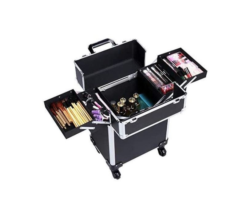 Beauty Style Maletin de Maquillaje o Para Técnica de Uñas Color Negro 1187026