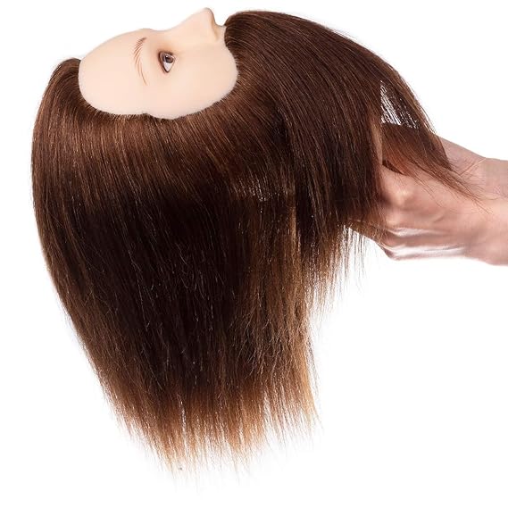 Beauty Style Mingo o Manekin de Caballero con Barba 100% Humano para estudiante de Barberia 1313012