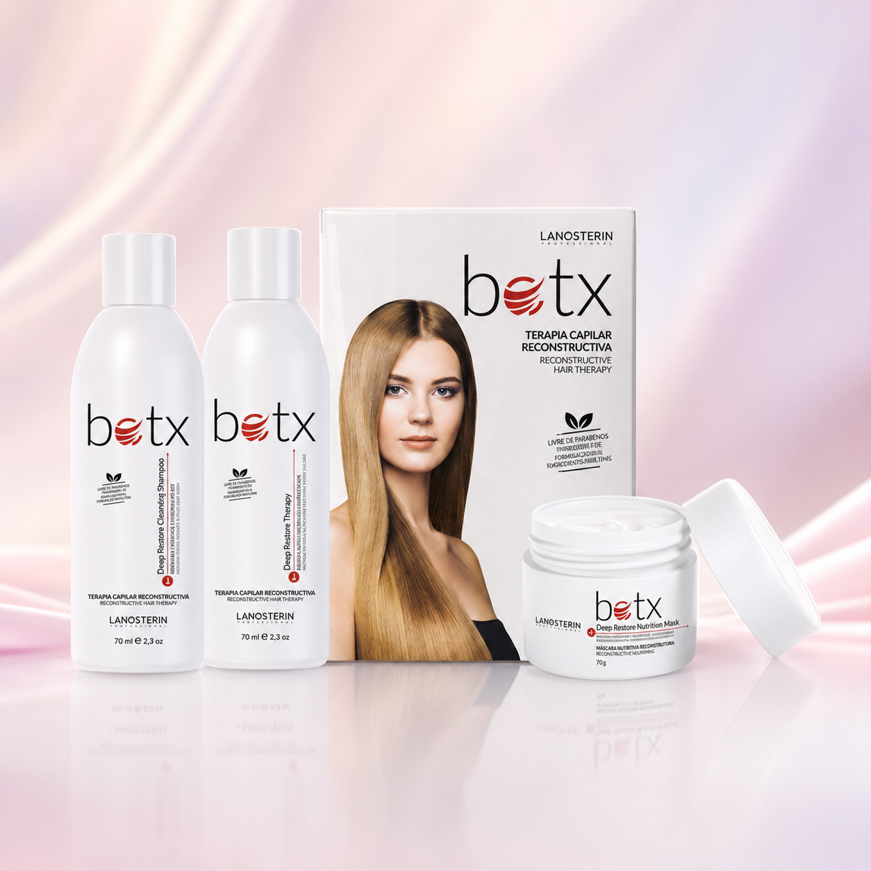 Lanosterin Profesional Botx Terapia Capilar Reconstructiva Mini Kit 701000190