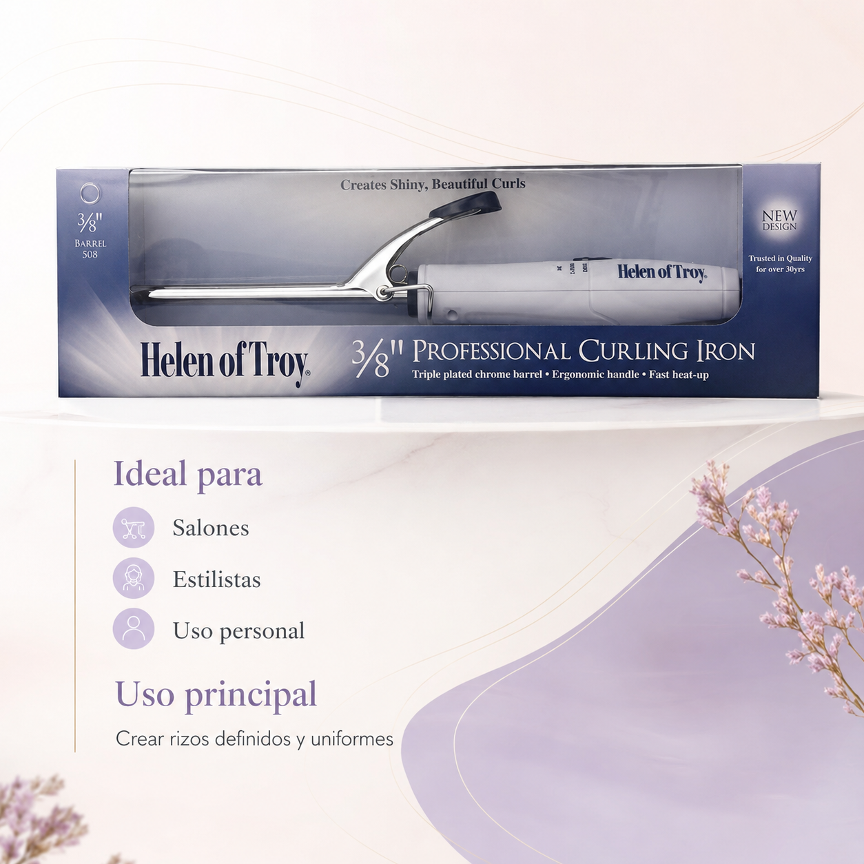 Helen of Troy Rizador Profesional de 3/8” 1538