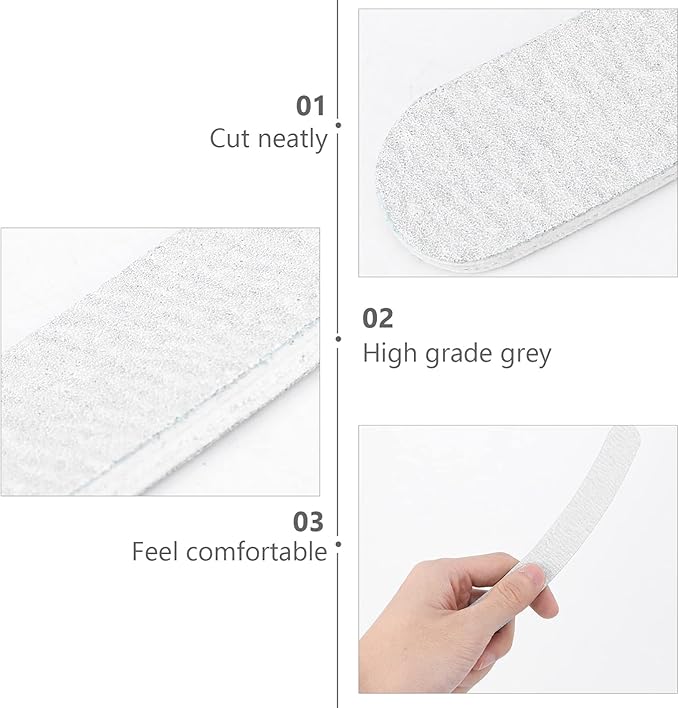 Beauty Style Lima de Uñas Blanco Banana 100 x 180 Oferta de 12 Limas 1593342x12