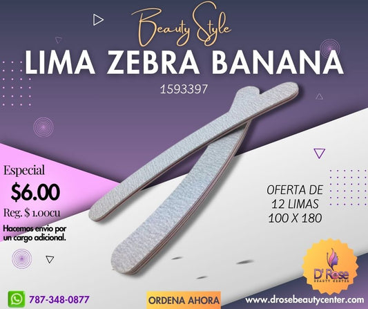 Beauty Style Lima de Zebra Curva o Banana 100 x 180 1593346x12