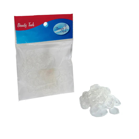 Beauty Style Ligas o Gomas de Trenzas Transparente 1724804