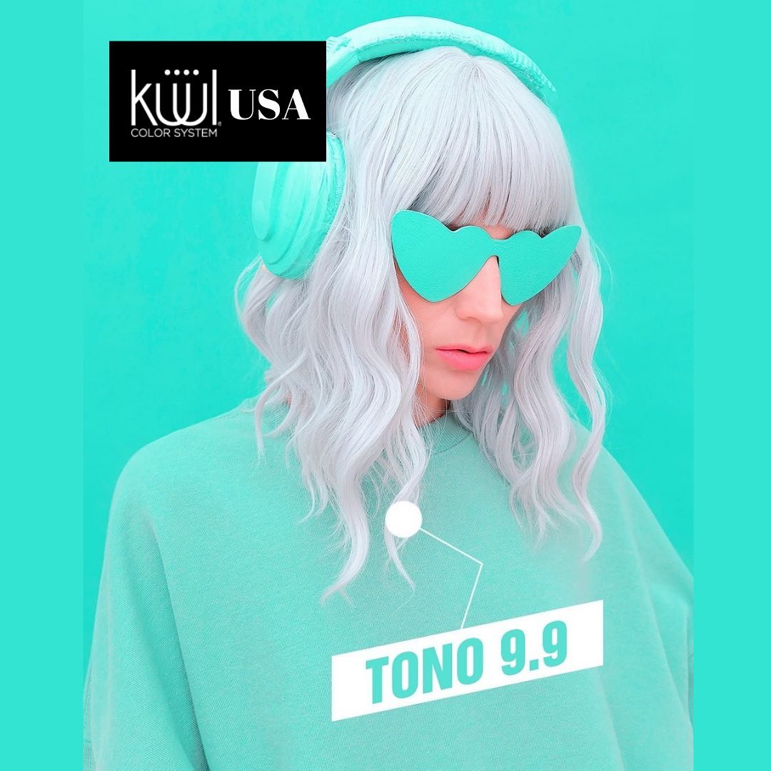 💇♀️ KUUL COLOR SYSTEM 10.1 RUBIO EXTRA CLARO CENIZO 3.04OZ