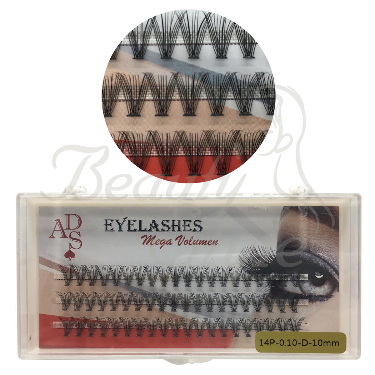 Beauty Style Pestañas Mega Volumen 14P-010-DMM 1885889