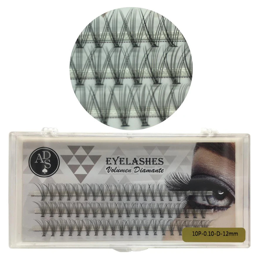 Beauty Style Pestañas Mega Volumen 10P-012-DMM 1885893