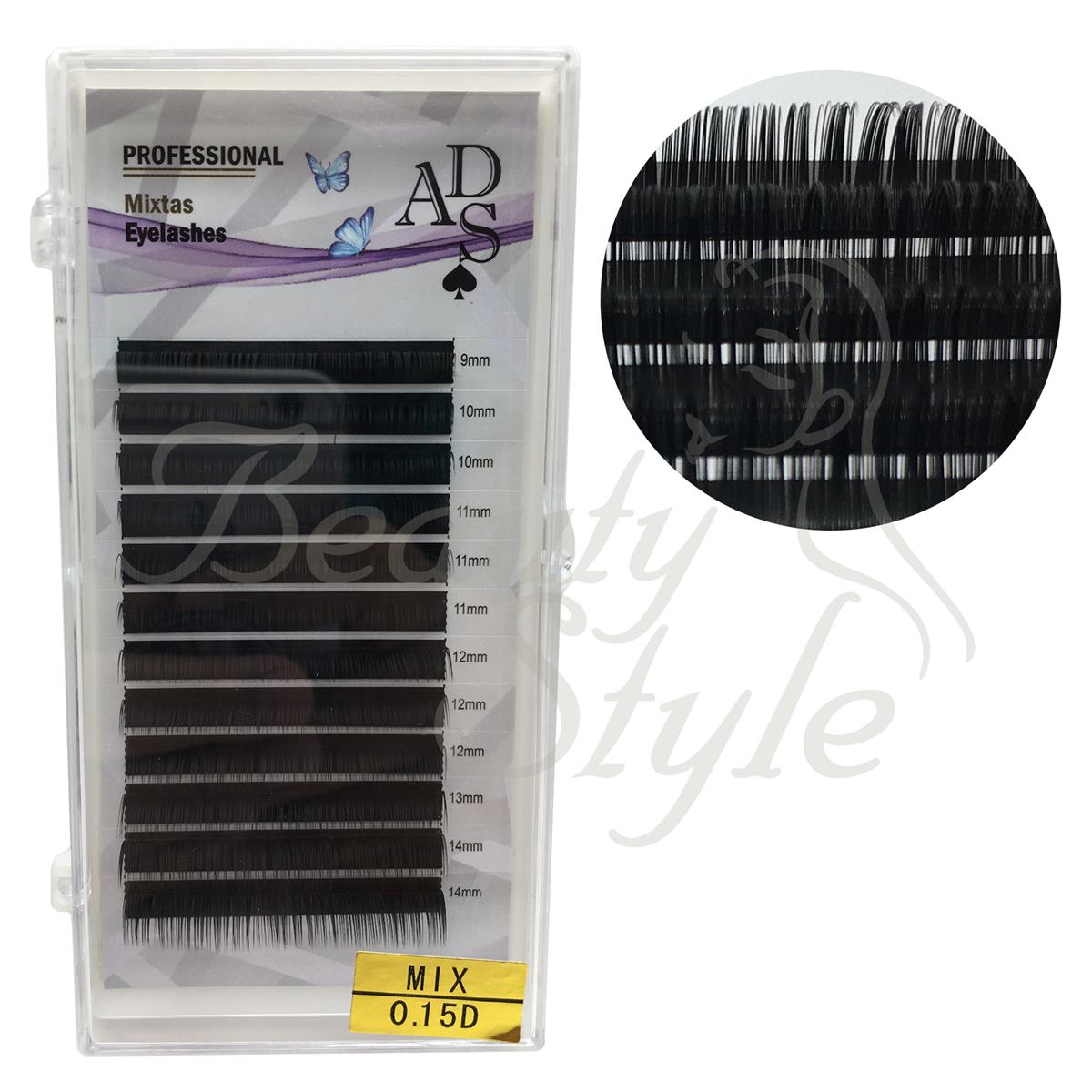 Beauty Style Pestañas Mixtas 0.15D 1885898
