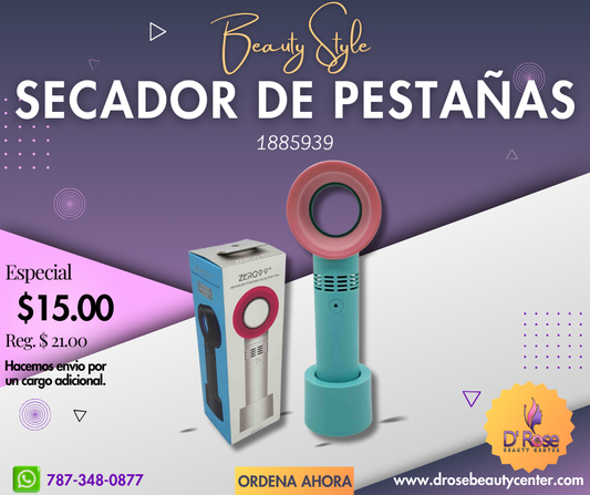 Beauty Style Ventilador o Secador de Pestañas Inalámbrico Para Pestañas o Para secar las Uñas 1885939
