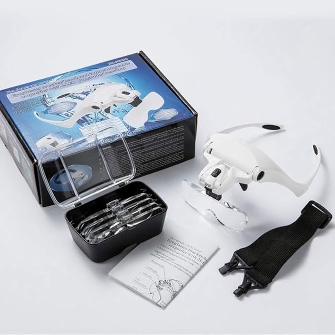 🔍 BEAUTY STYLE LENTES LED DE AUMENTO BLANCOS PARA PESTAÑAS - 1885942