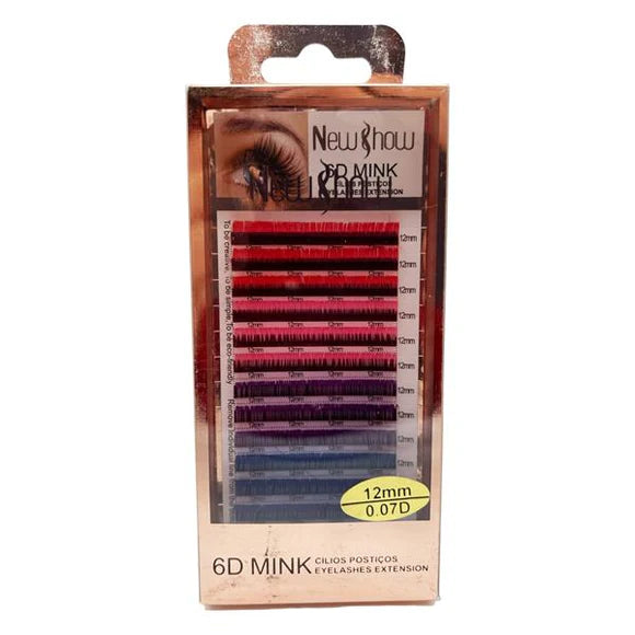 Beauty Style Pestañas Colores 12mm 0.7D 1885981