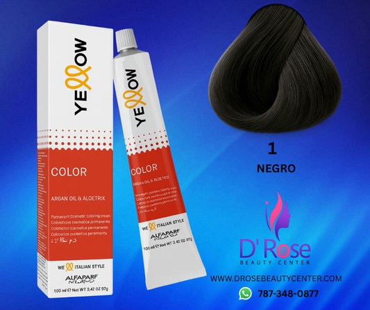 Tinte Yellow 1 Negro – 100ml