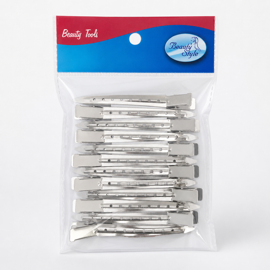 Beauty Style Clips Metálicos para Dubbies 12 Piezas 2193406