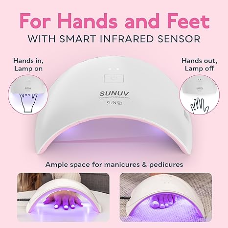 Lámpara LED para Uñas Beauty Style 24W – Modelo 2265551