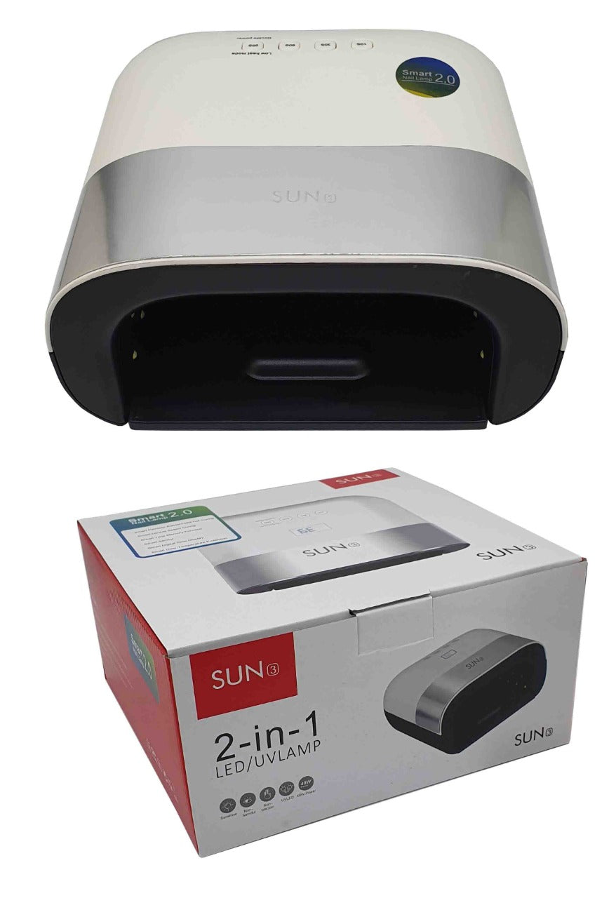 Beauty Style Lámpara UV LED 2 en 1 para Uñas – 48W – 2265558