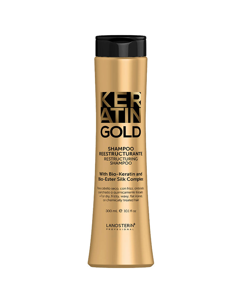 LANOSTERIN PROFESIONAL KERATIN GOLD SHAMPOO 10.1OZ 23010300
