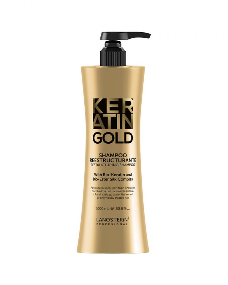 LANOSTERIN PROFESIONAL KERATIN GOLD SHAMPOO 33.8OZ 23011000