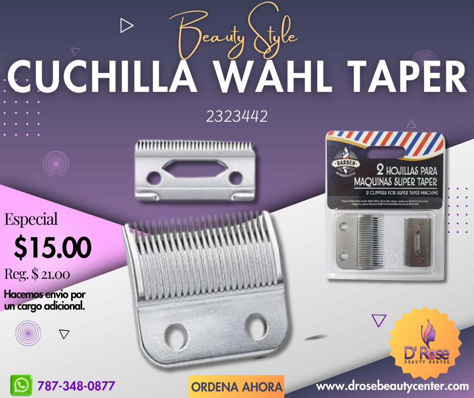 Beauty Style Cuchilla Remplazo Wahl 2 rotos 2323442