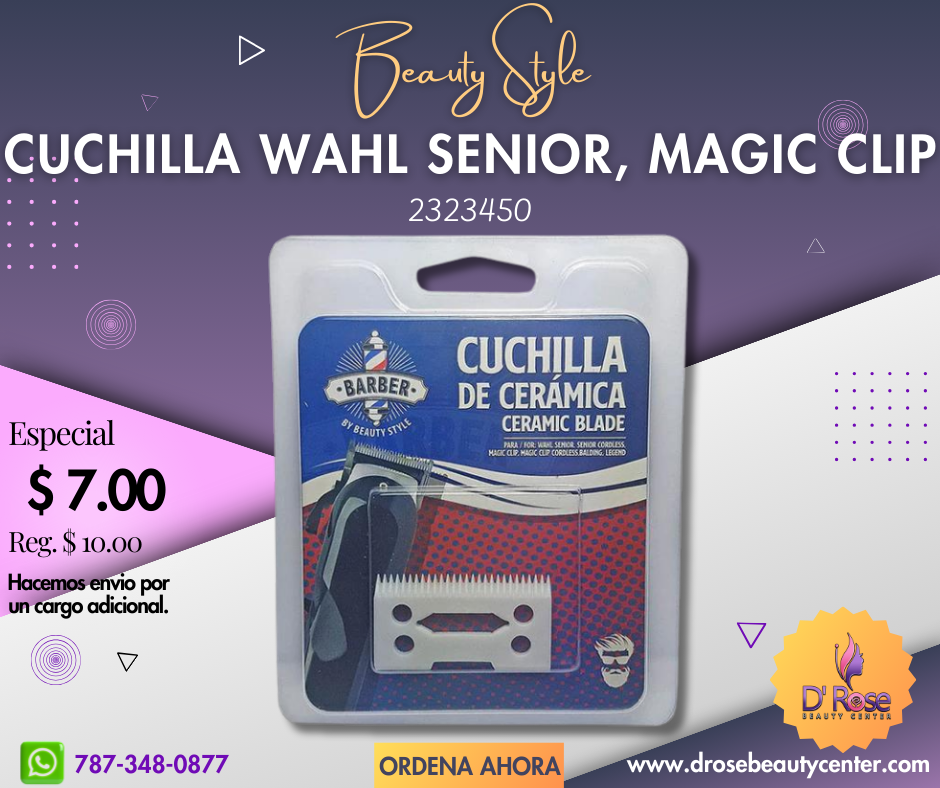 Beauty Style Wahl Senior o Magic Clip Cuchilla Ceramica 2323450