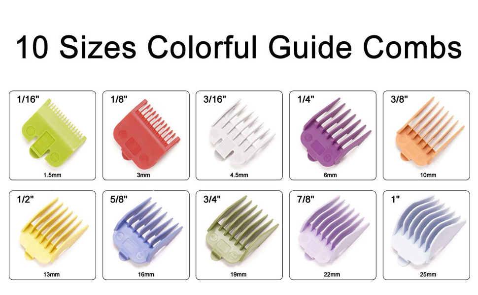 Beauty Style Peine Universal en Plastico para Maquina de recortar #1 1/2 2323462