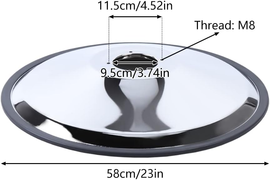 🛠️ PLATO DE REPUESTO REDONDO 2325017 PARA SILLA DE BARBERÍA O ESTILISTA