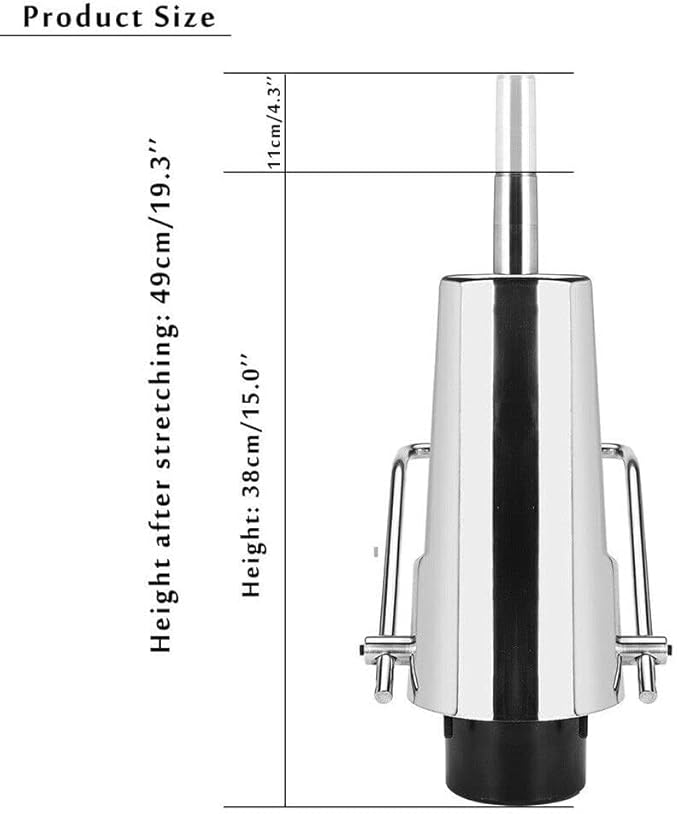 Bomba Hidráulica de Repuesto para Silla de Barbería 4 Rotos Beauty Style – Modelo 2325018