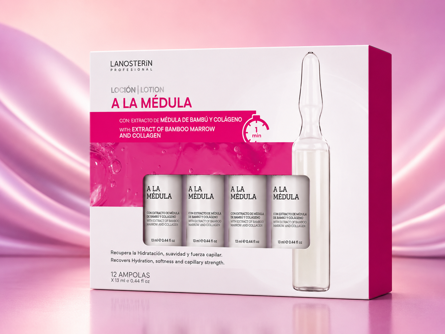 Lanosterín Profesional Loción A La Médula Ampolla 0.44 oz 2350012