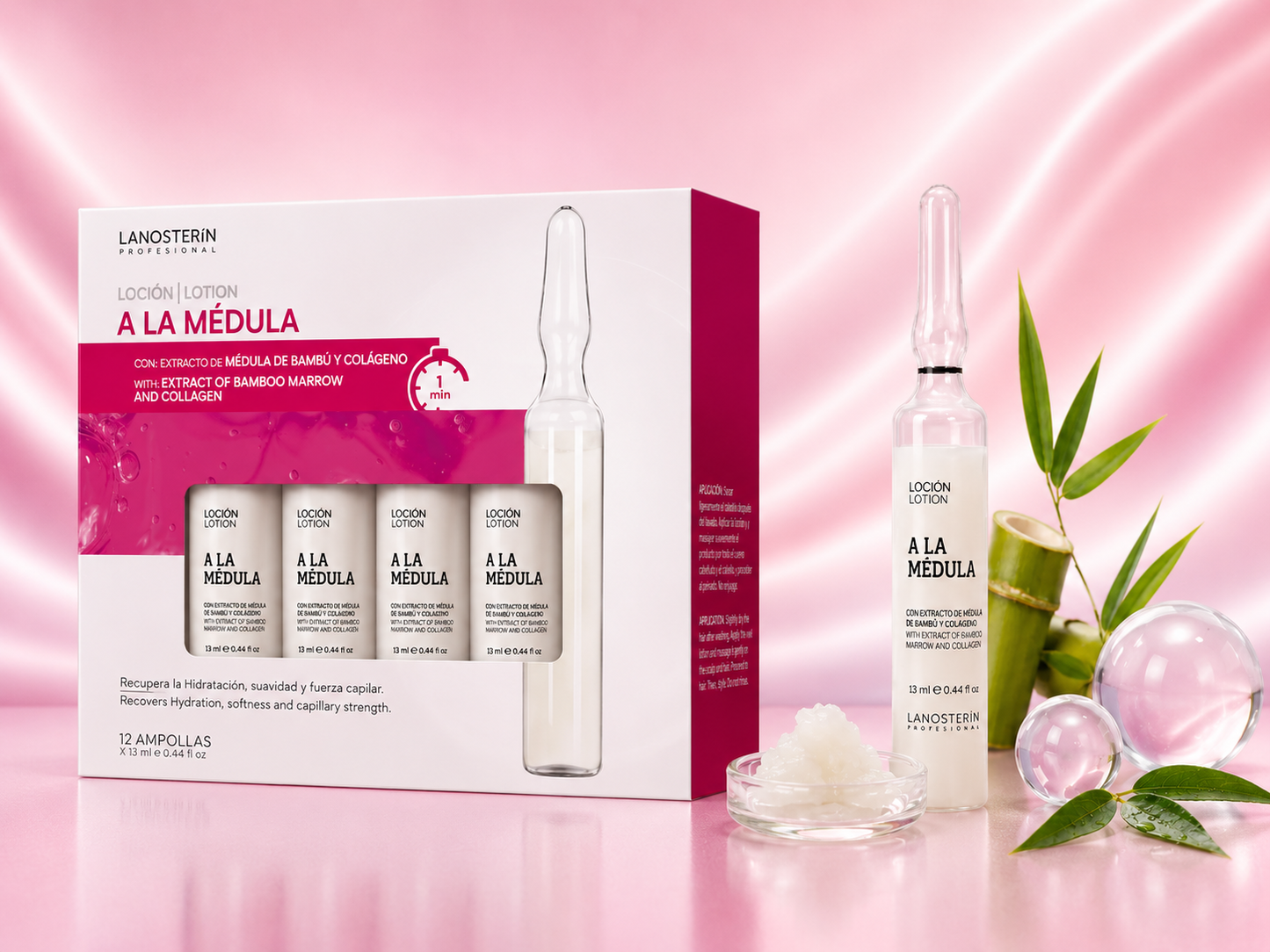 Lanosterín Profesional Loción A La Médula Ampolla 0.44 oz 2350012