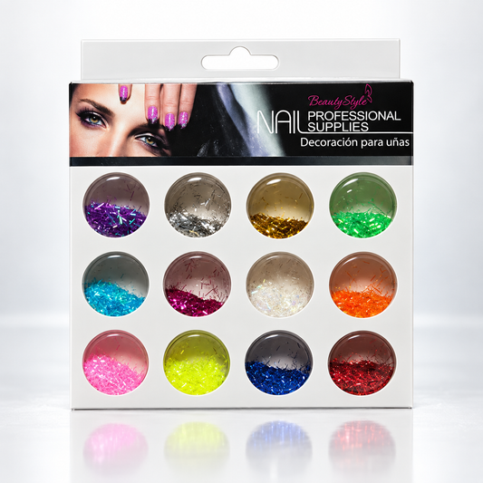 Beauty Style Decoración para Uñas – 12 Envases Surtidos 2464901