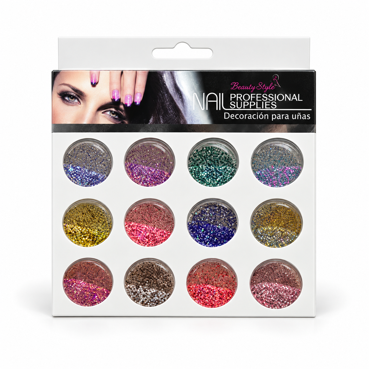Beauty Style Decoración para Uñas – 12 Diseños Surtidos 2464925