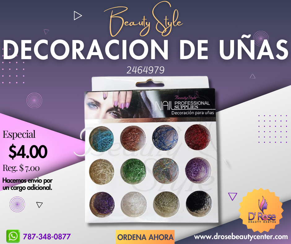 Beauty Style Decoración de Uñas 2464979