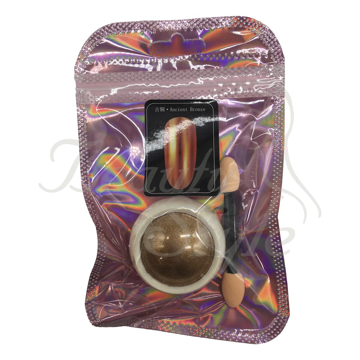 Beauty Style Polvo Decoración de Uñas Color Bronze 2465075