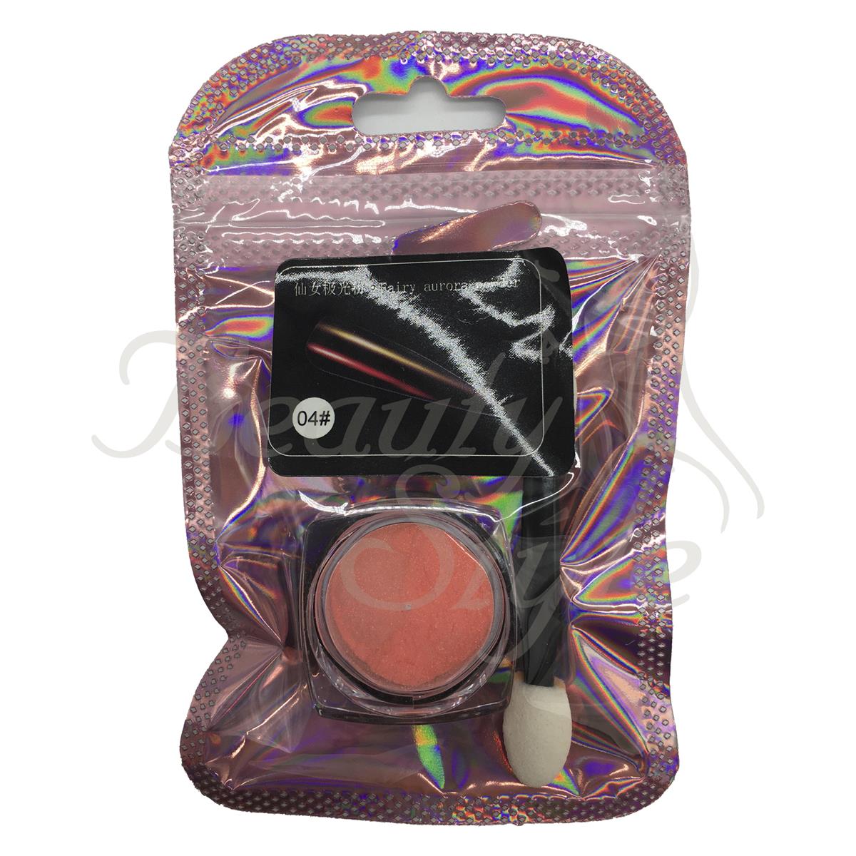 Beauty Style Polvo Decoración de Uñas Aurora Naranja 2465077