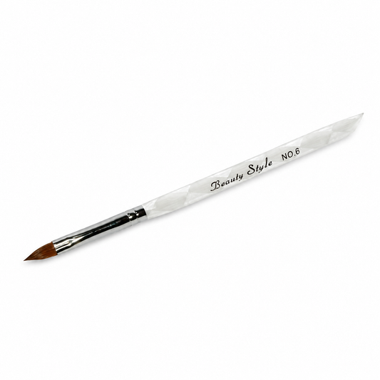 Beauty Style Pincel Beauty Nail #6 By Kolinsky 2465656