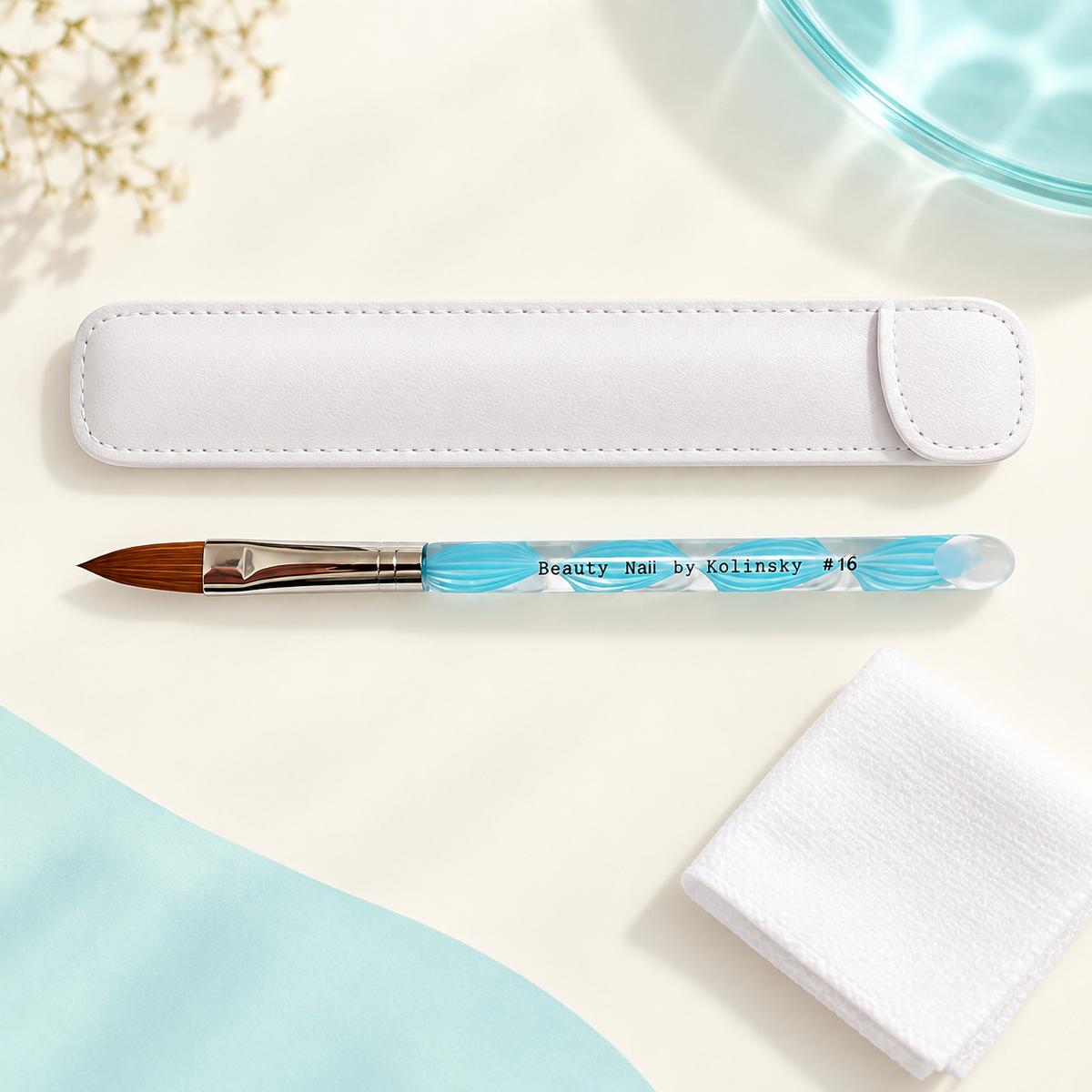 Beauty Style Pincel para Acrílico Beauty Nail by Kolinsky #16 – 2465662