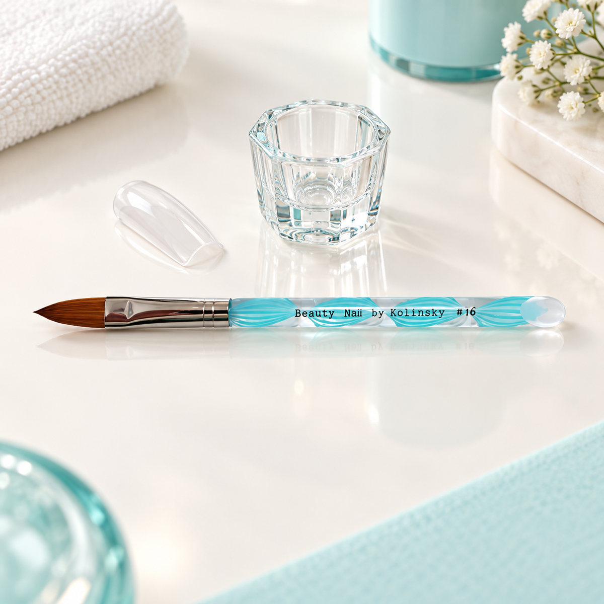 Beauty Style Pincel para Acrílico Beauty Nail by Kolinsky #16 – 2465662