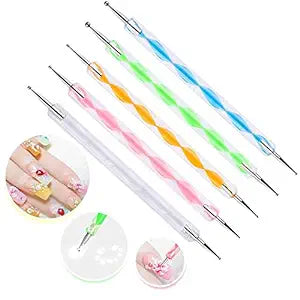 Beauty Style Kit de Punteros de 5pc Para Uñas 2465670