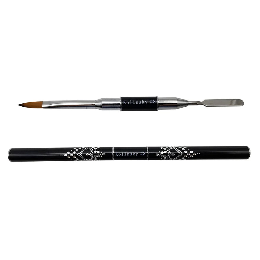 Beauty Style Pincel 2 en 1 #8 By Kolinsky 2465748