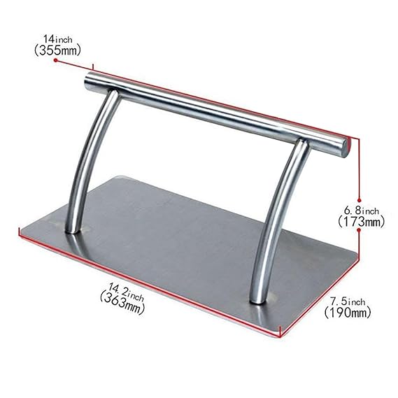 Apoya Pies Metálico de Piso Profesional - Modelo 2500003