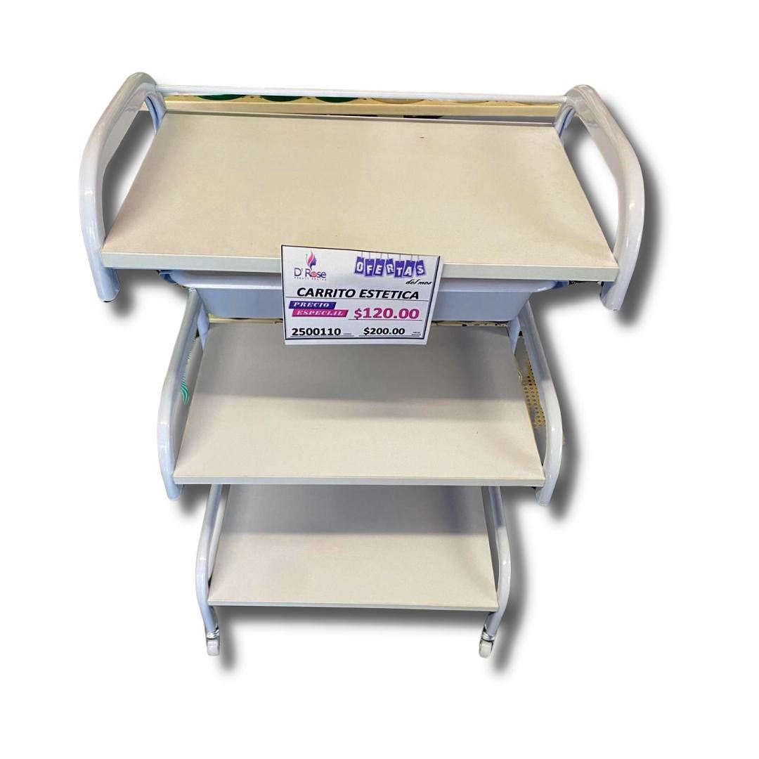 Beauty Style Carrito Auxiliar Para Estilista o Esteticista 2500110